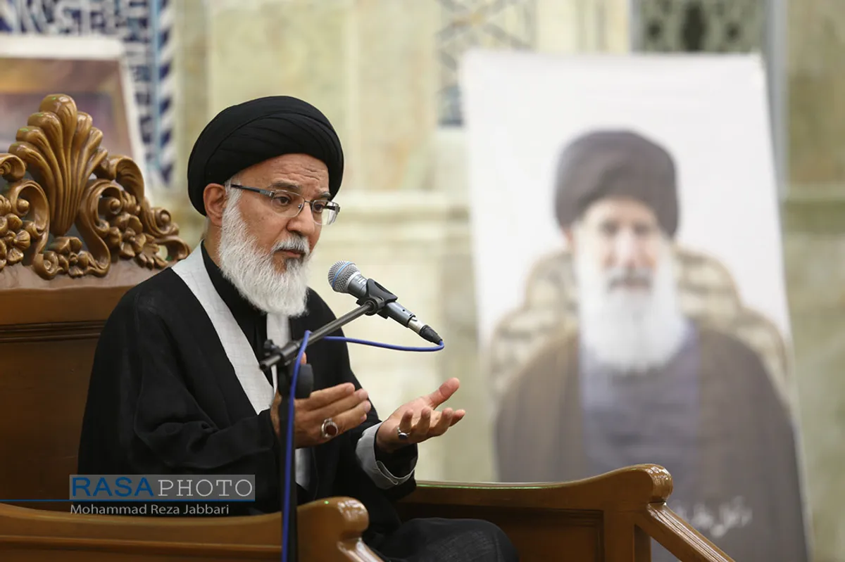 مراسم ختم آیت الله فاطمی&zwnj;نیا در مسجد اعظم قم