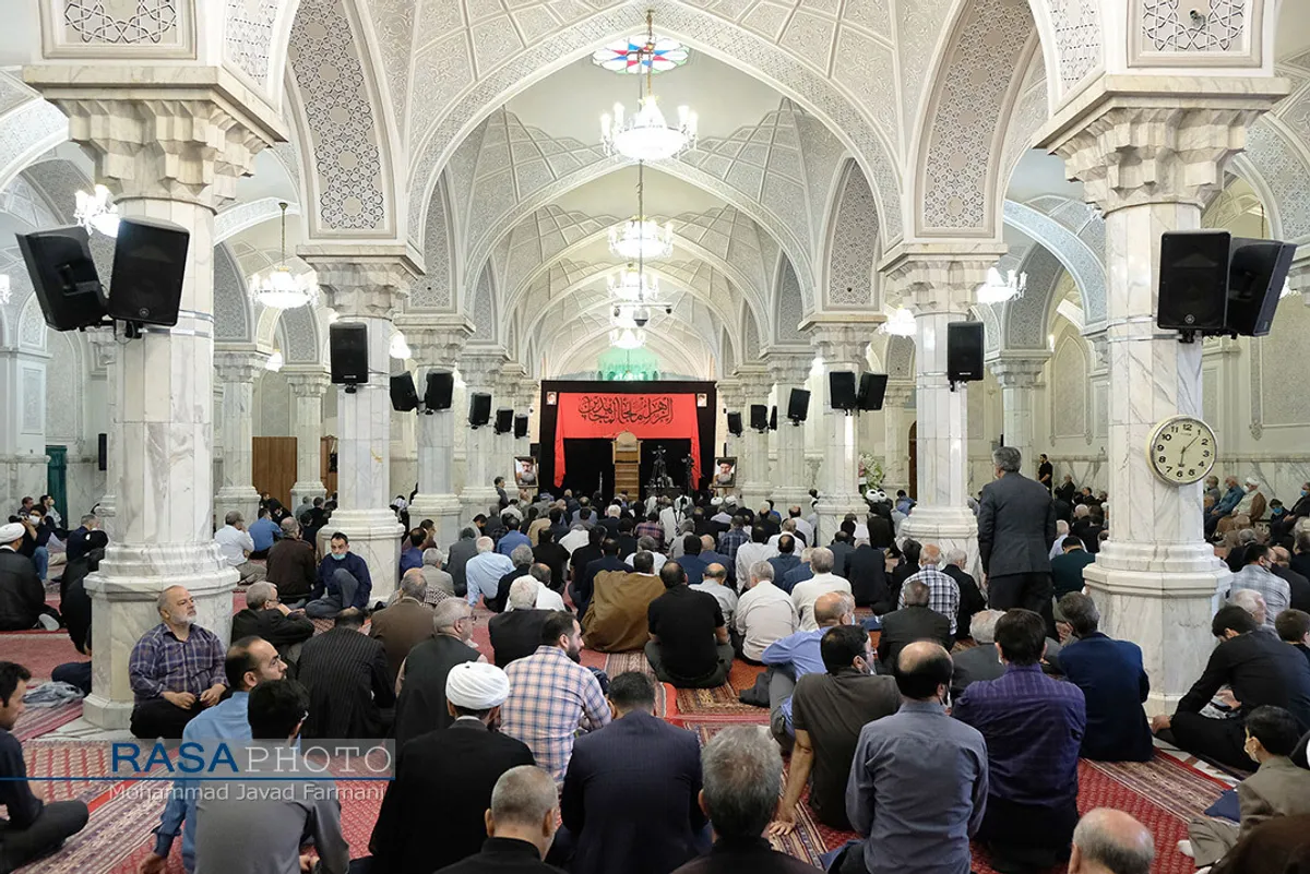 مراسم بزرگداشت آیت الله فاطمی&zwnj;نیا در مدرسه عالی شهید مطهری