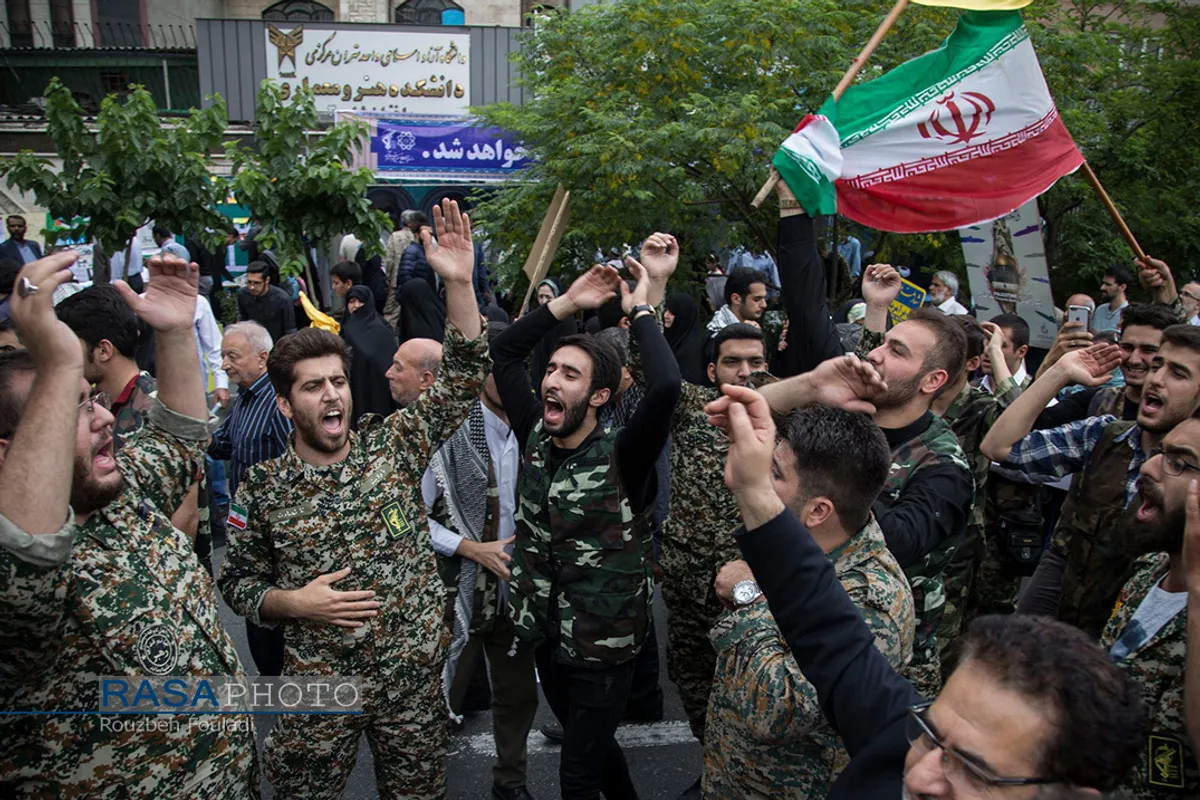 به سوی قدس | راهپیمایی روز جهانی قدس در تهران