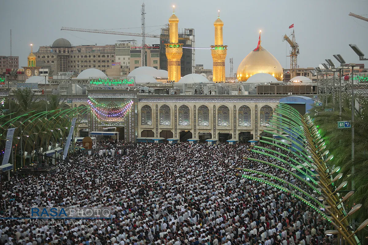 اقامه نماز عید فطر در کربلای معلی
