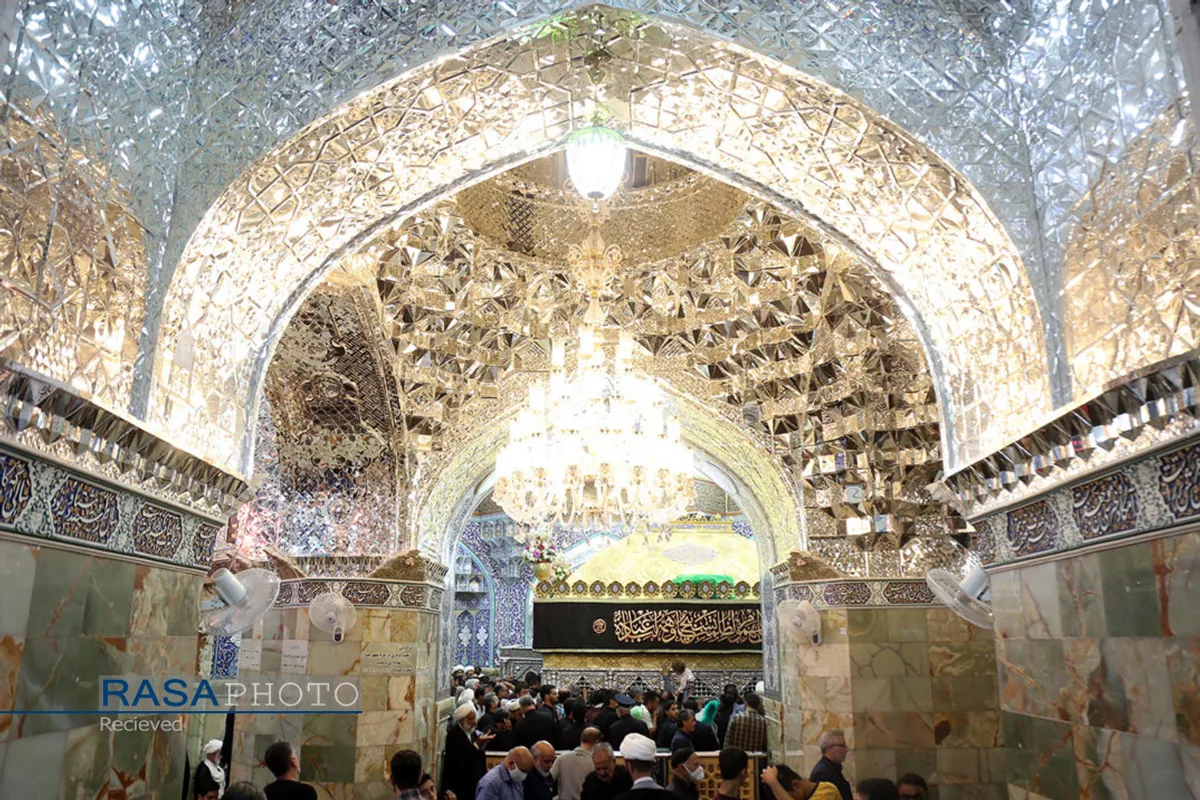 عزاداری روز شهادت حضرت امام حسن عسکری (علیه السلام) در قم