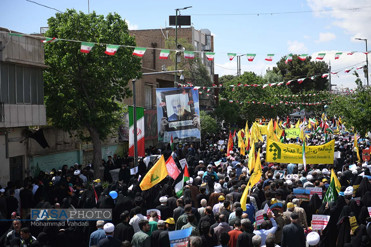 راهپیمایی روز جهانی قدس در قم