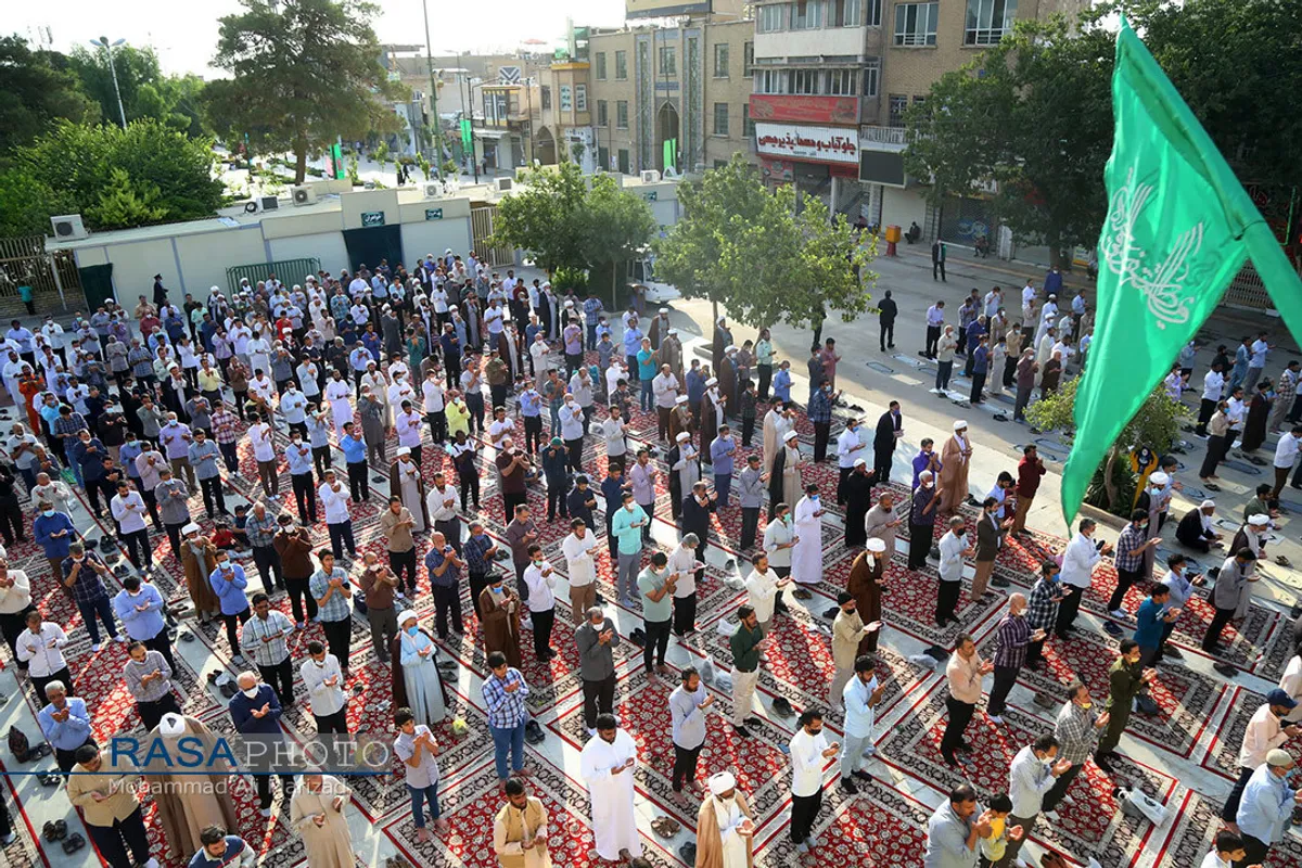 اقامه نماز عید سعید قربان در قم به امامت آیت الله سعیدی