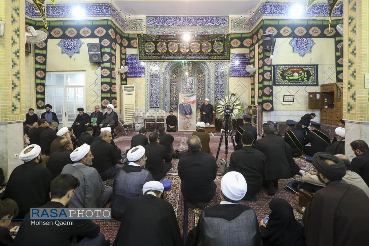 مراسم بزرگداشت سرلشکر شهید حاج حسن محققی در قم