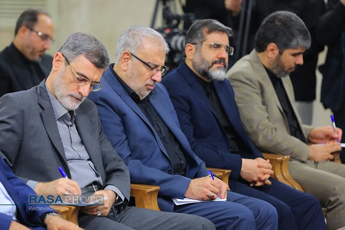 دیدار اعضای هیئت دولت سیزدهم با رهبر معظم انقلاب