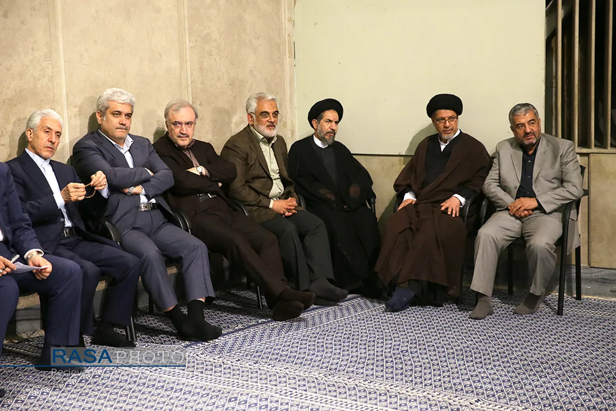 دیدار جمعی از دانشجویان و نمایندگان تشکل&zwnj;های دانشجویی با رهبر انقلاب