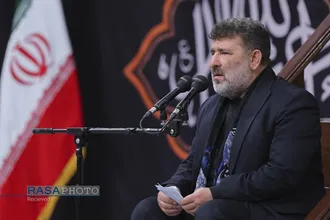 مراسم عزاداری شام غریبان حسینی (علیه&zwnj;السلام) در حسینیه امام خمینی (ره)