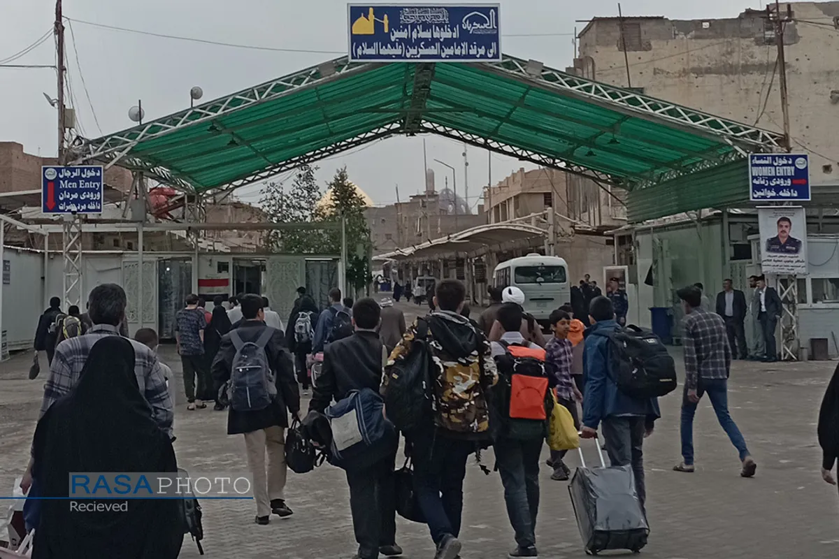 اردوی علمی تربیتی طلاب مدرسه امام خمینی (ره) در سامرا