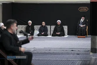 شب اول عزاداری فاطمیه ۱۴۰۴ با حضور رهبر معظم انقلاب