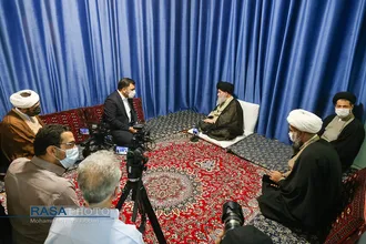 دیدار وزیر ارتباطات و فناوری اطلاعات با مراجع تقلید و علما قم&lrm;&lrm;