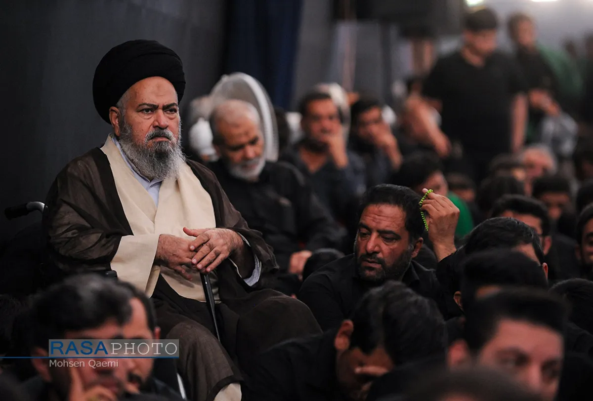 مراسم عزاداری هیئت کف العباس (ع) قم