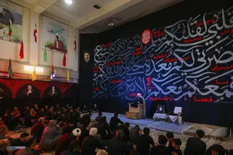 عزاداری هیئت هنر و رسانه استان قم