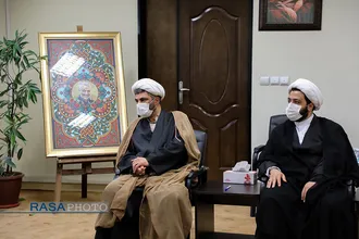 دیدار مدیر عامل خبرگزاری رسا با نماینده ولی&zwnj;فقیه در استان البرز