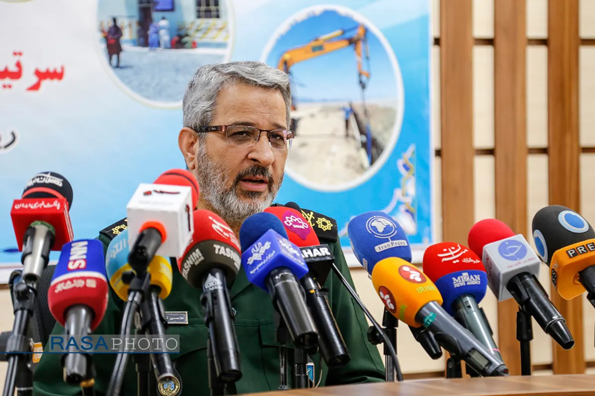 نشست خبری سردار غیب پروز رئیس سازمان بسیج مستضعفین