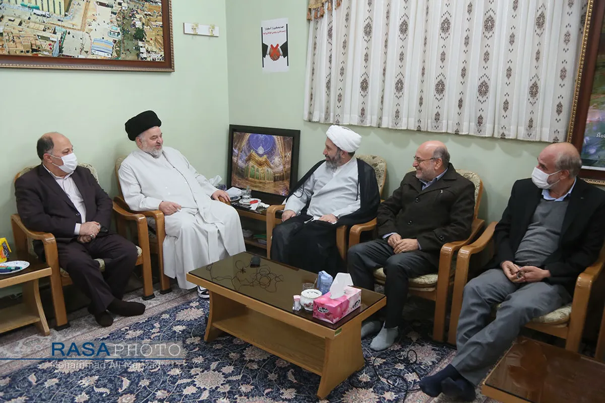 دیدار رئیس سازمان ارتباطات با مراجع تقلید و علما