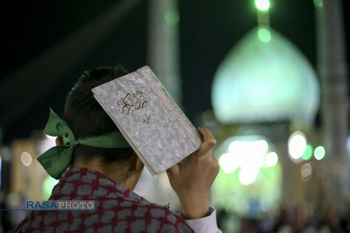 مراسم احیاء شب ۱۹ ماه مبارک رمضان در مسجد مقدس جمکران