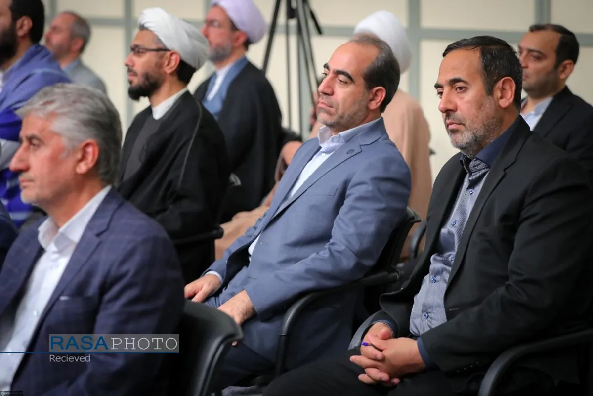 دیدار اعضای ستاد برگزاری کنگره بین&zwnj;المللی بزرگداشت علامه طباطبائی با رهبر انقلاب