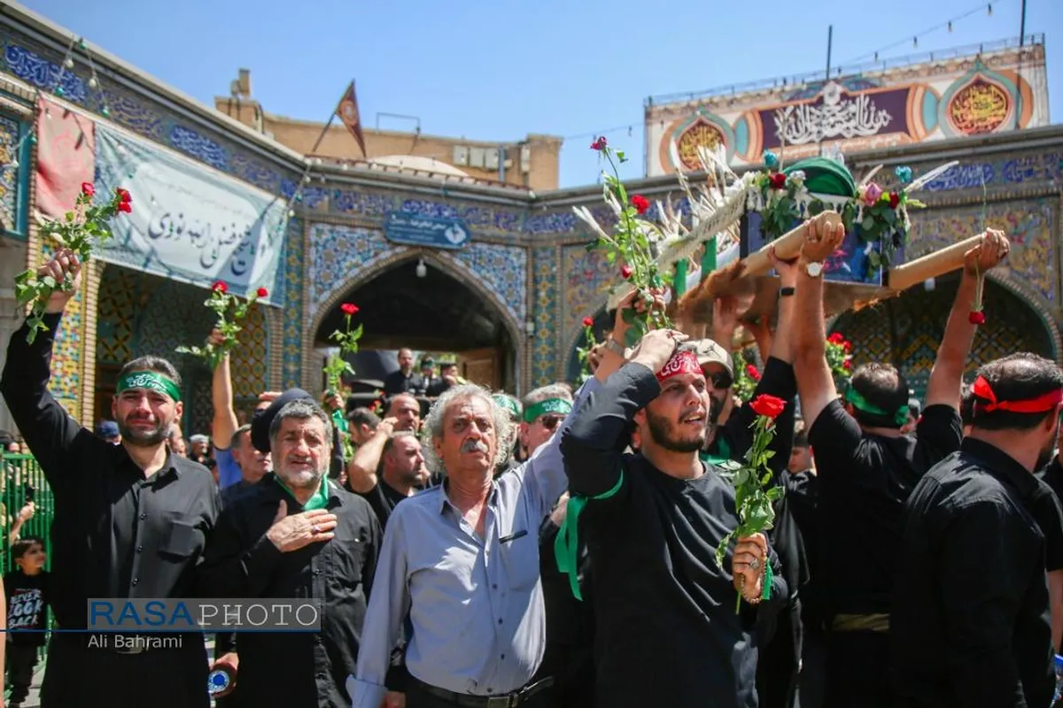 عزاداری روز شهادت حضرات پیامبر اعظم و امام حسن مجتبی (علیهما&zwnj;السلام) در قم