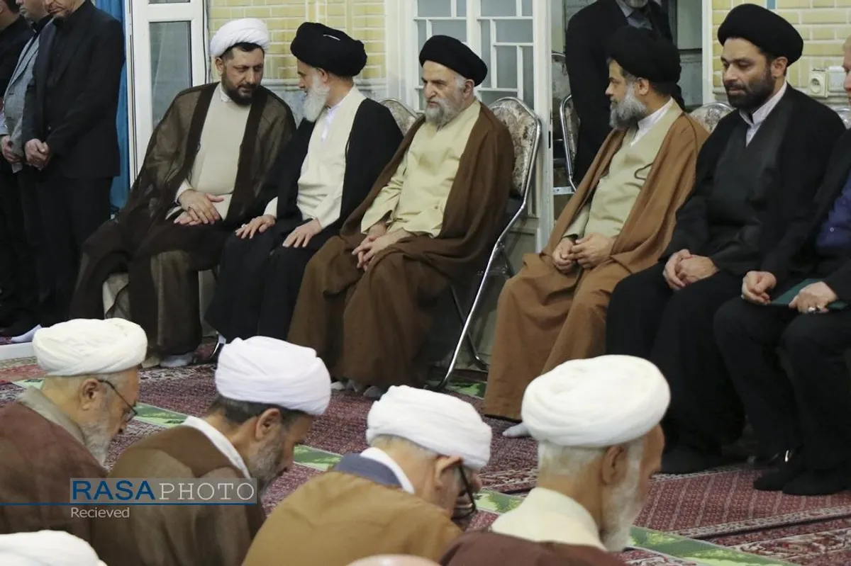 مراسم چهلمین روز درگذشت حجت الاسلام رضا نوری همدانی