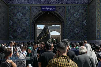 حرم حضرت امام علی بن موسی الرضا (علیه&zwnj;السلام) در روز شهادت