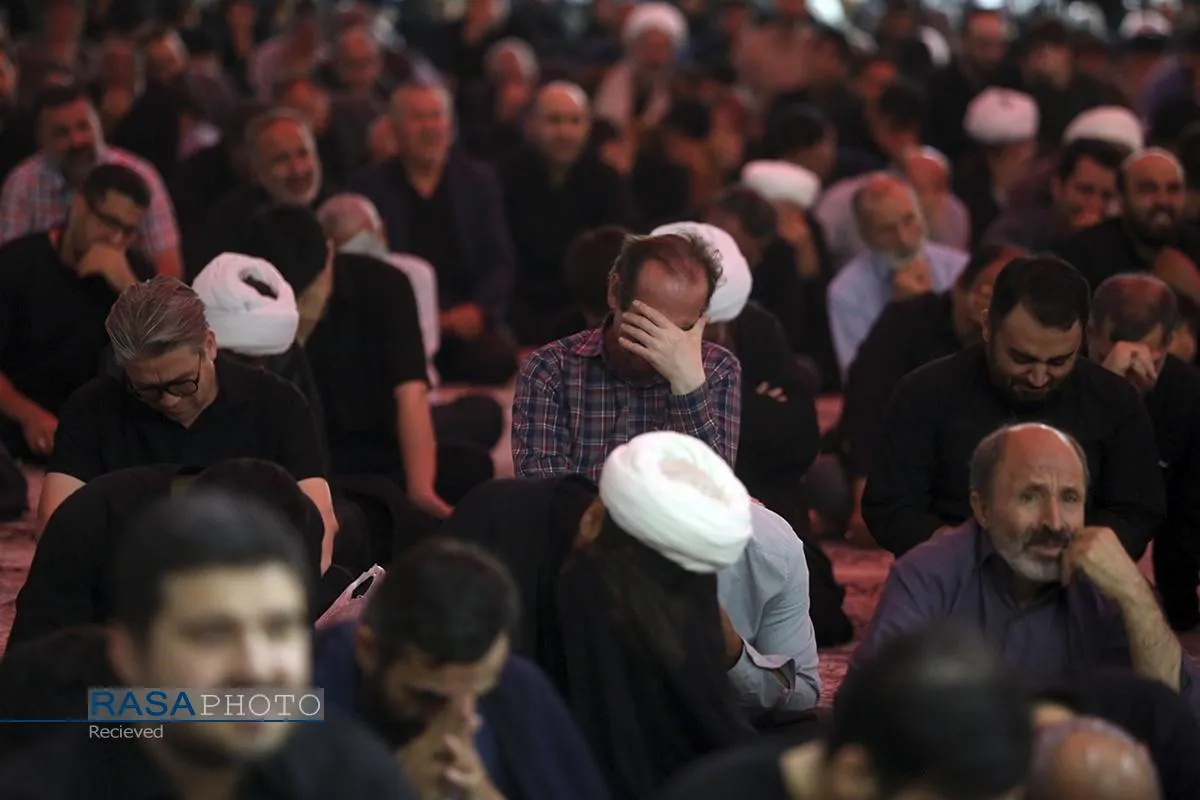 عزاداری شب شهادت حضرت امام جواد (ع) در حرم بانوی کرامت (س)