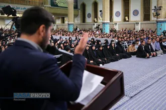 دیدار رمضانی دانشجویان با رهبر معظم انقلاب اسلامی