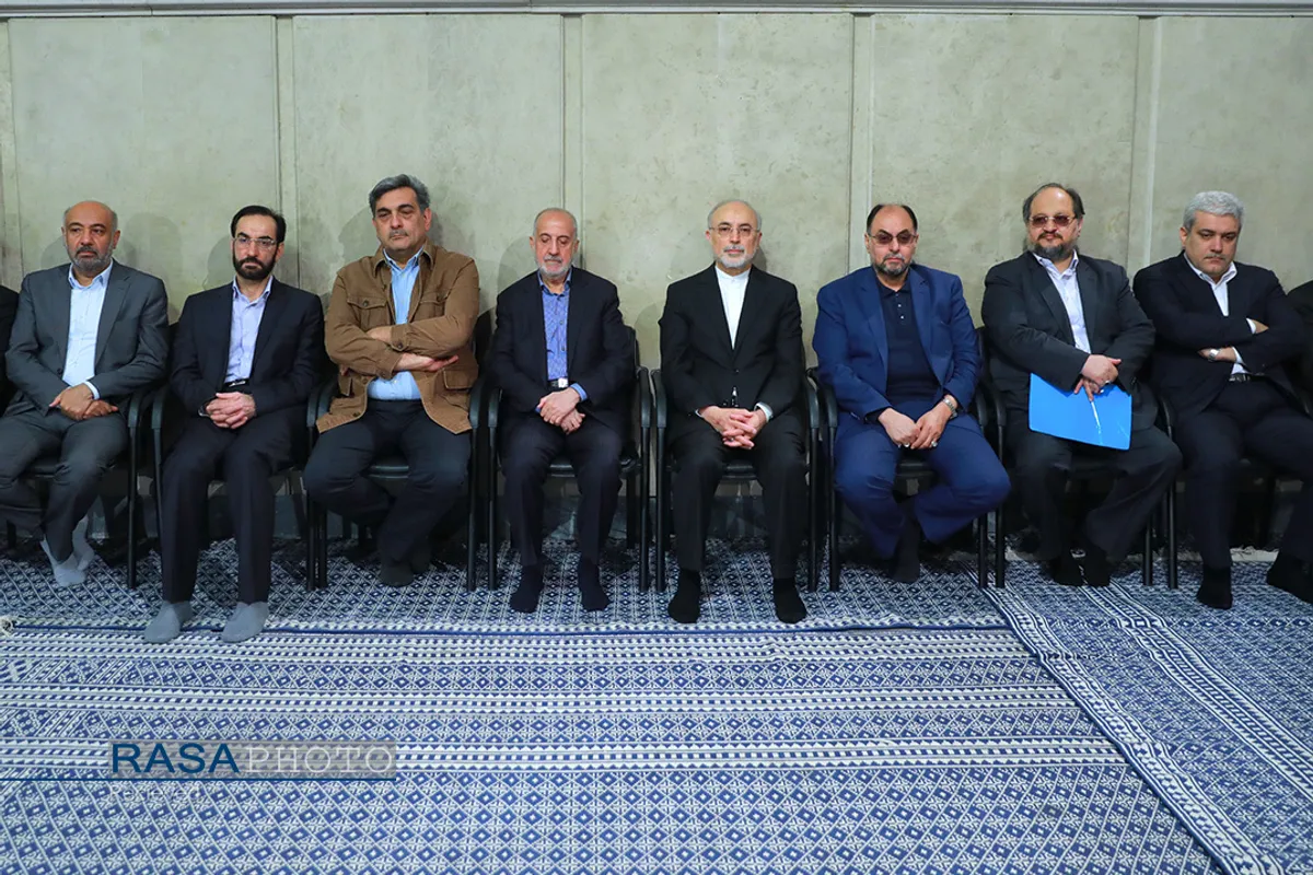 دیدار کارگران با مقام معظم رهبری