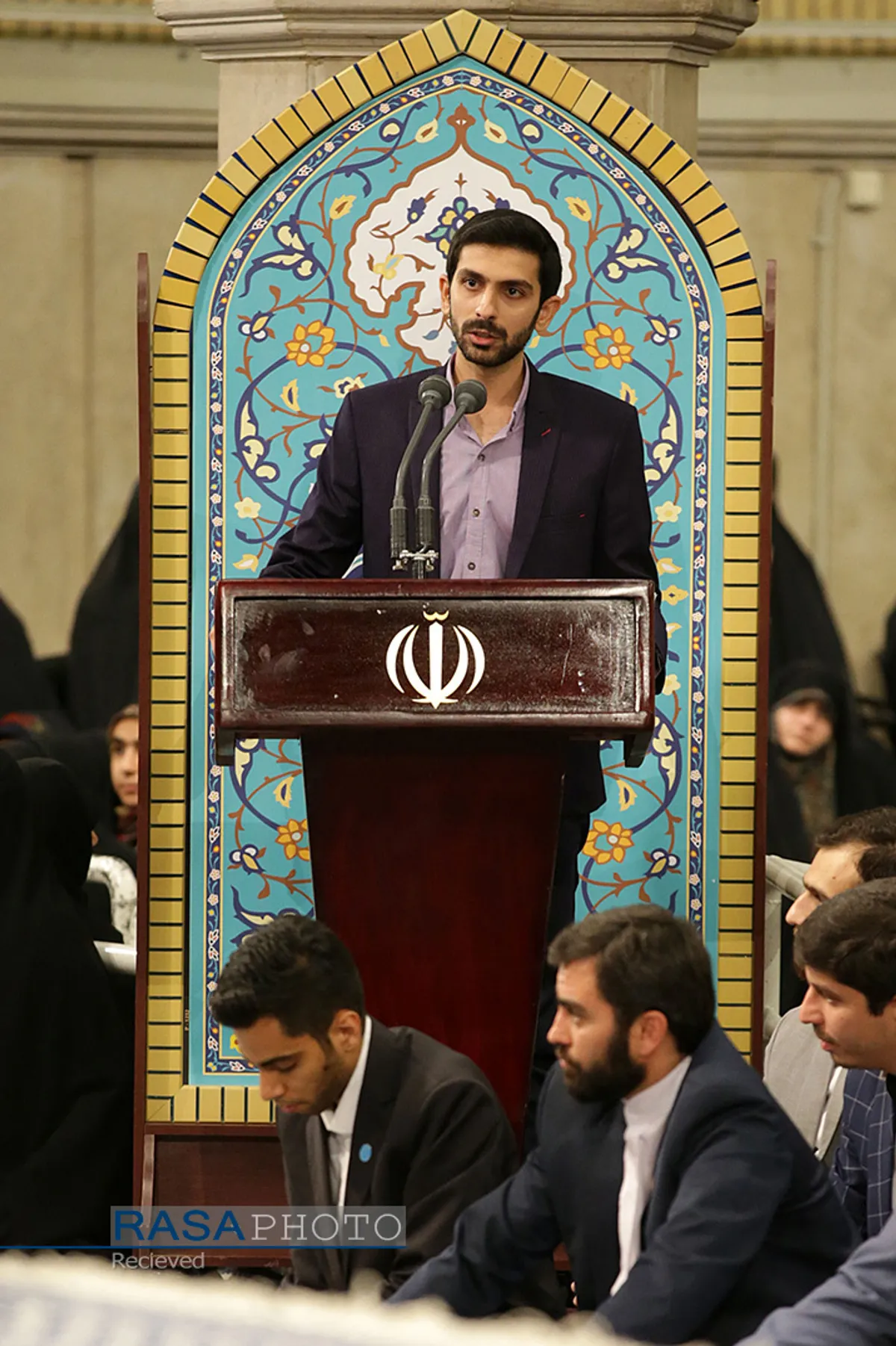 دیدار جمعی از دانشجویان و نمایندگان تشکل&zwnj;های دانشجویی با رهبر انقلاب