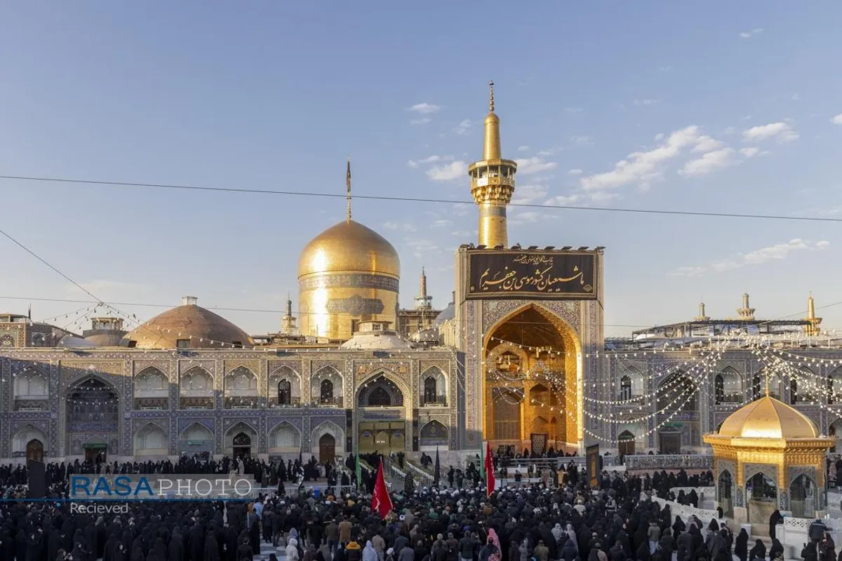 عزاداری روز شهادت حضرت امام موسی بن جعفر (علیه&zwnj;السلام) در حرم مطهر رضوی