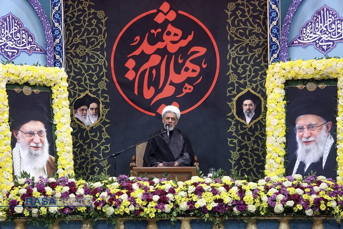 بزرگداشت اربعین شهادت رهبر انقلاب اسلامی در حرم حضرت معصومه (س)