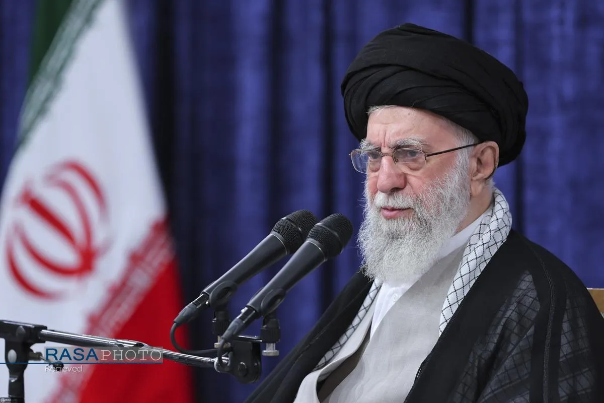 رهبر بزرگ آزادی خواهان جهان حضرت آیت&zwnj;الله&zwnj;العظمی خامنه ای به ملکوت اعلی پیوست