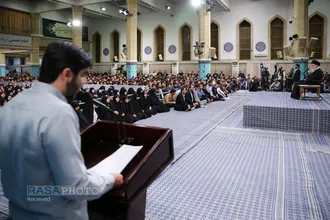 دیدار رمضانی دانشجویان با رهبر معظم انقلاب اسلامی