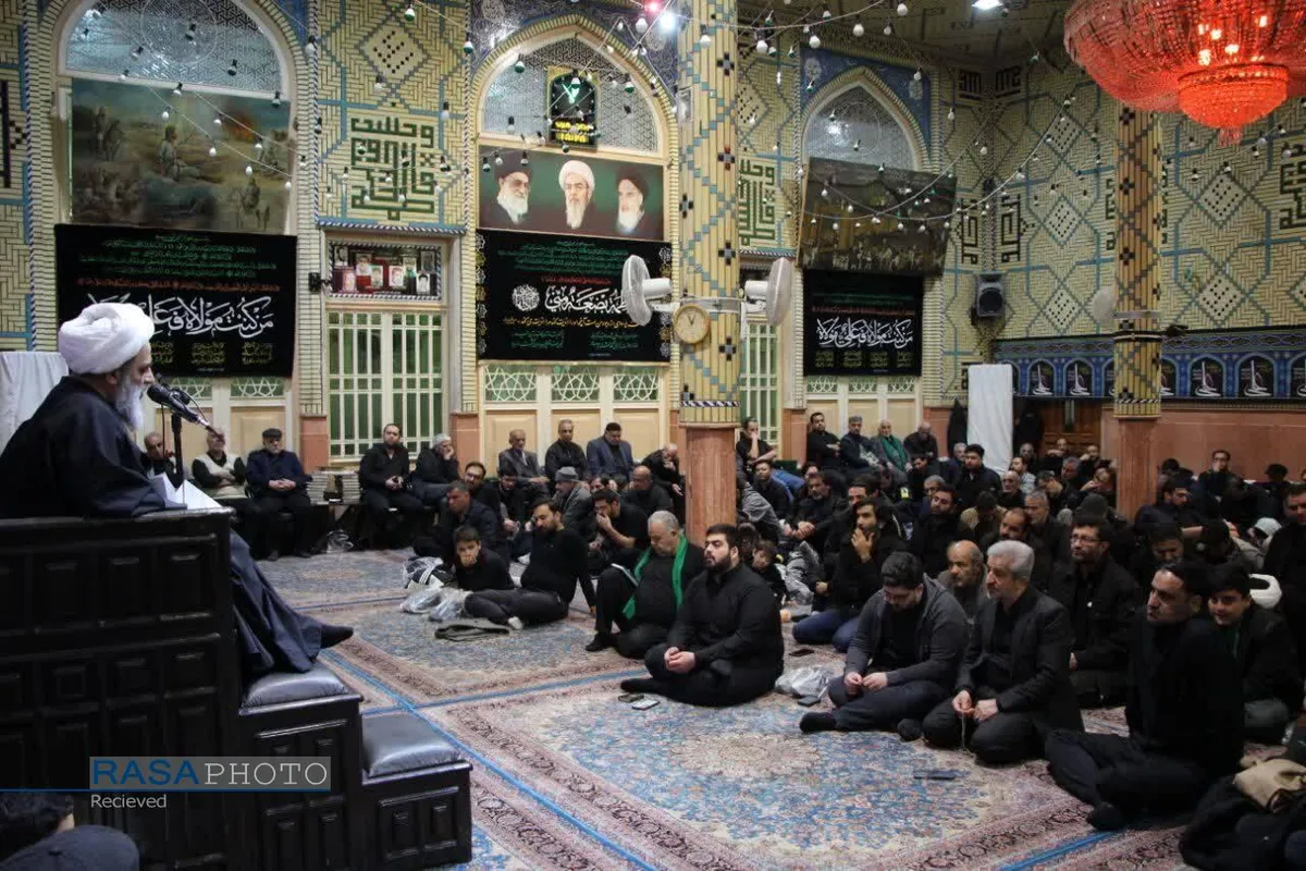 احیاء شب ۲۱ ماه مبارک رمضان با حضور آیت الله فاضل