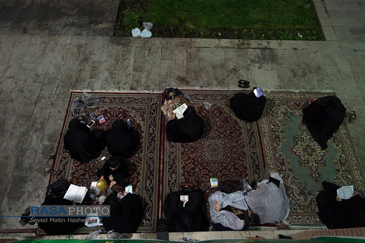 شب ۲۱ ماه مبارک رمضان در تبریز