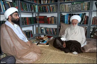 تصاویر آرشیوی |  از مرحوم آیت الله عبد الله نظری خادم الشریعه