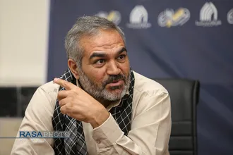 مجید محبوبی نویسنده حوزوی | نشست ستاد بزرگداشت شهید محسن صالحی "خالق مجموعه اکبر کاراته"