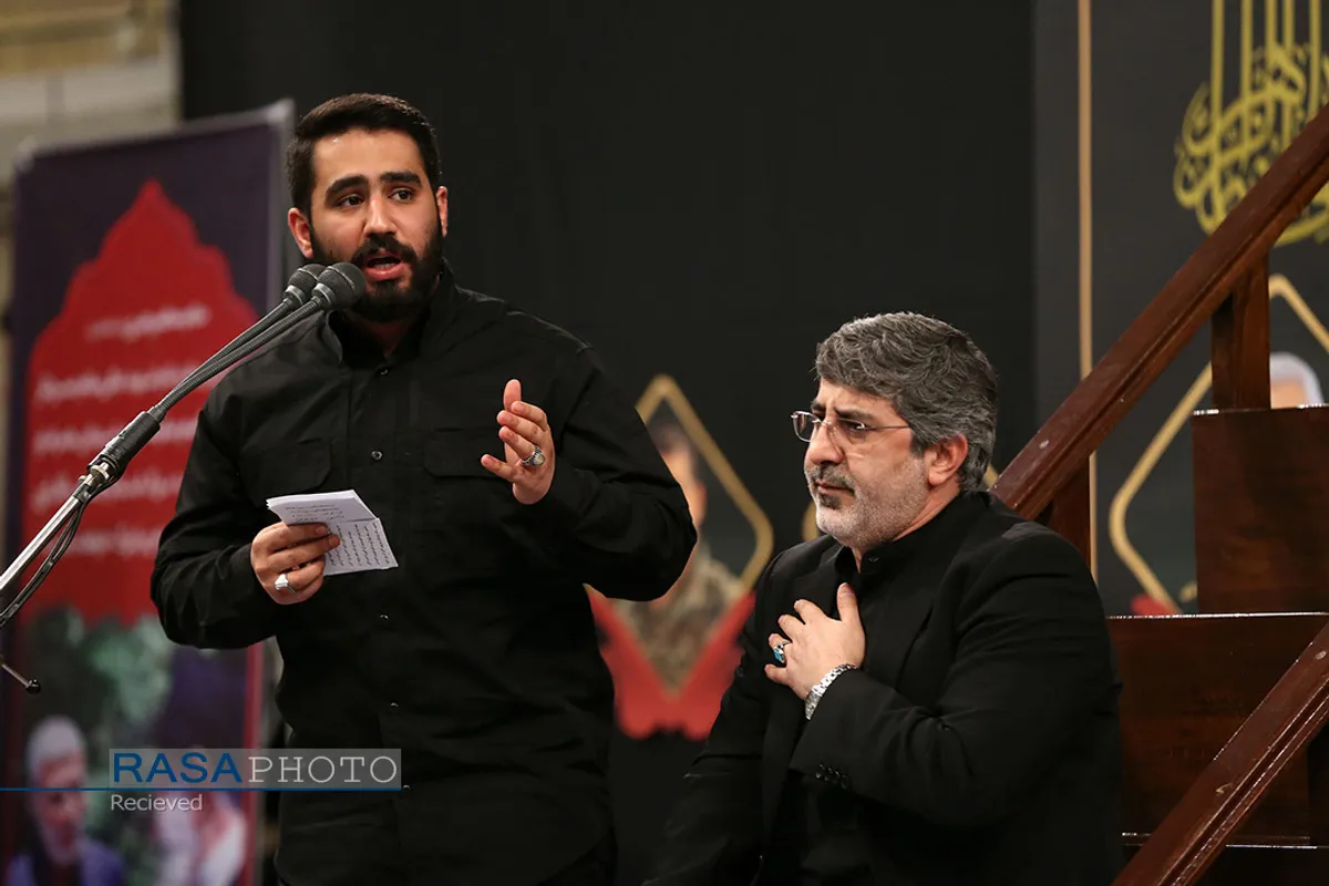 بزرگداشت شهید سپهبد قاسم سلیمانی و یاران مجاهدش در حسینیه امام خمینی (ره)