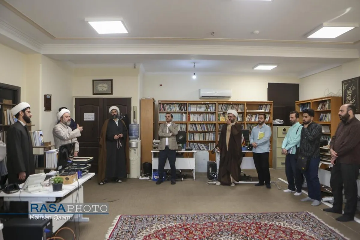 بازدید دانشجویان مدیریت رسانه دانشگاه باقرالعلوم (ع) از خبرگزاری رسا