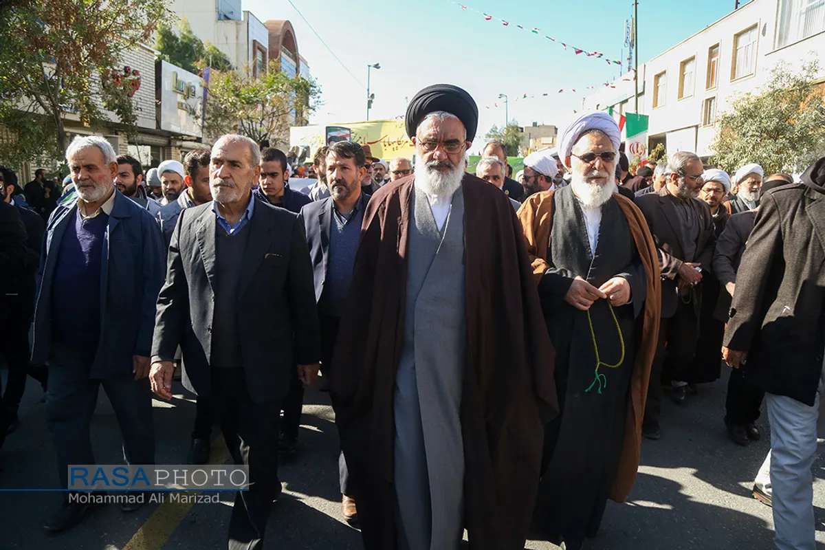 راهپیمایی حمایت از امنیت و اقتدار کشور در قم