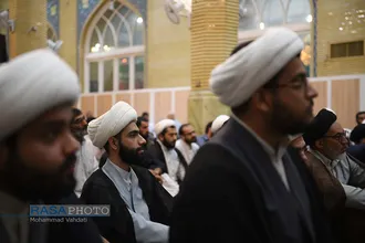 چهارمین دیدار طلاب و فضلای خوزستانی مقیم قم با نماینده ولی فقیه در استان