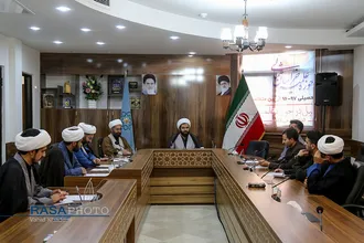نشست بنیاد عفاف حجاب خراسان شمالی ویژه مداحان&lrm;