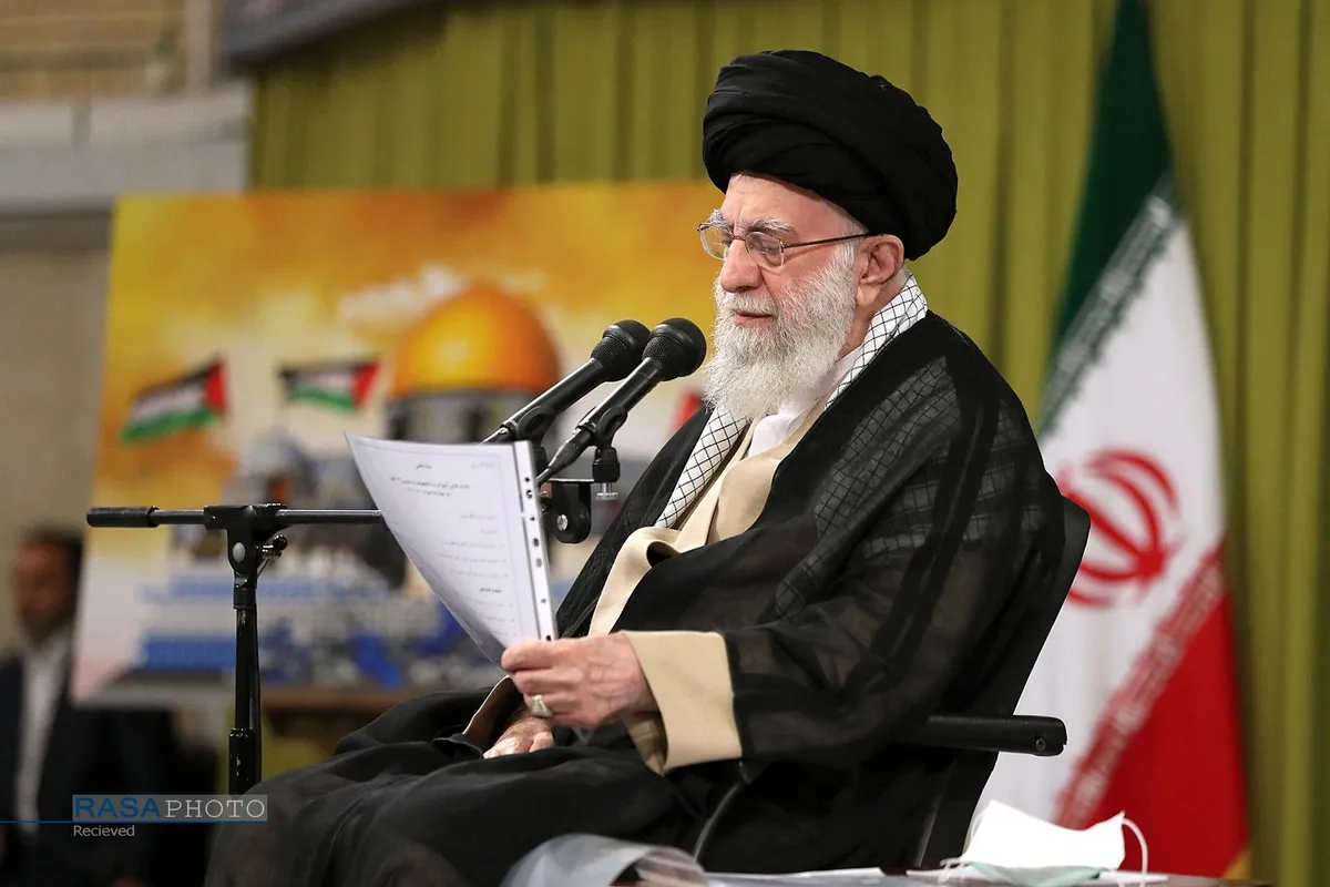 دیدار دانش&zwnj;آموزان و دانشجویان با مقام معظم رهبری