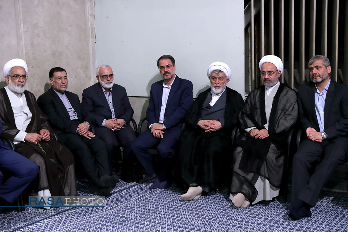 دیدار رئیس و مسئولان قوه قضائیه با مقام معظم رهبری