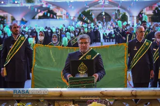 مراسم روز گرامیداشت حضرت احمد بن موسی الکاظم (ع) در شیراز&lrm;