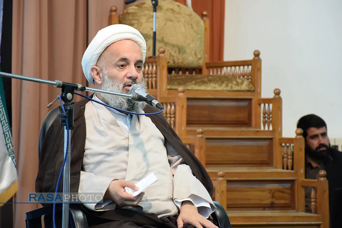حجت الاسلام والمسلمین مجتبی روحانی (حسن روحانی) | مراسم آغاز سال جدید تحصیلی حوزه علمیه خاتم الانبیا بابل