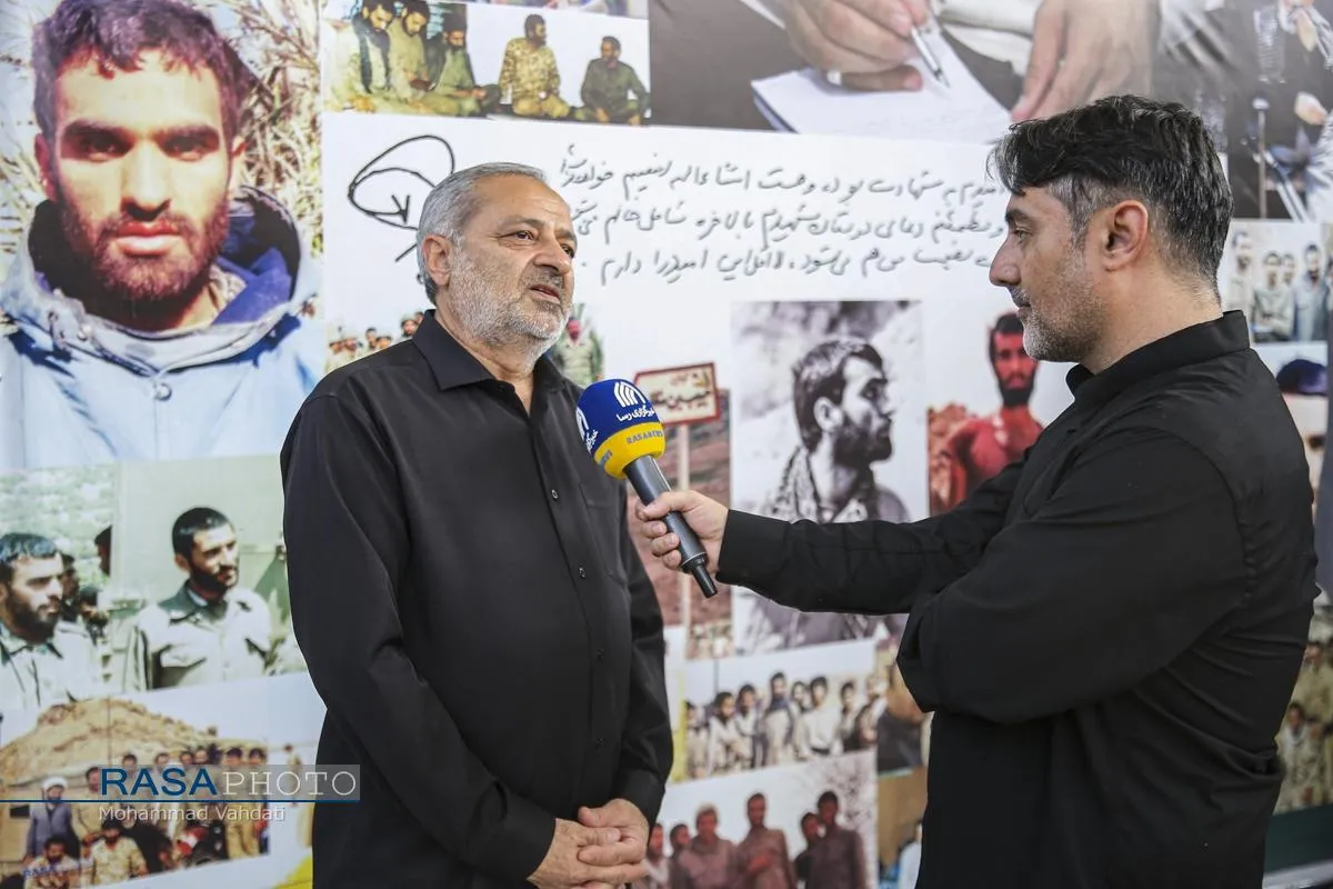 مراسم چهلم سرلشکر شهید حاج محمدحسن محققی