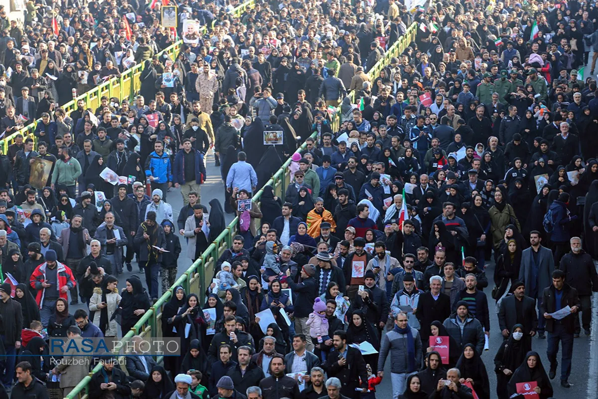 تشییع باشکوه سپهبد شهید حاج قاسم سلیمانی در تهران
