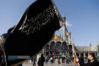 حرم کریمه اهلبیت (س) در روز شهادت حضرت زهرا (سلام&zwnj;الله&zwnj;علیها)