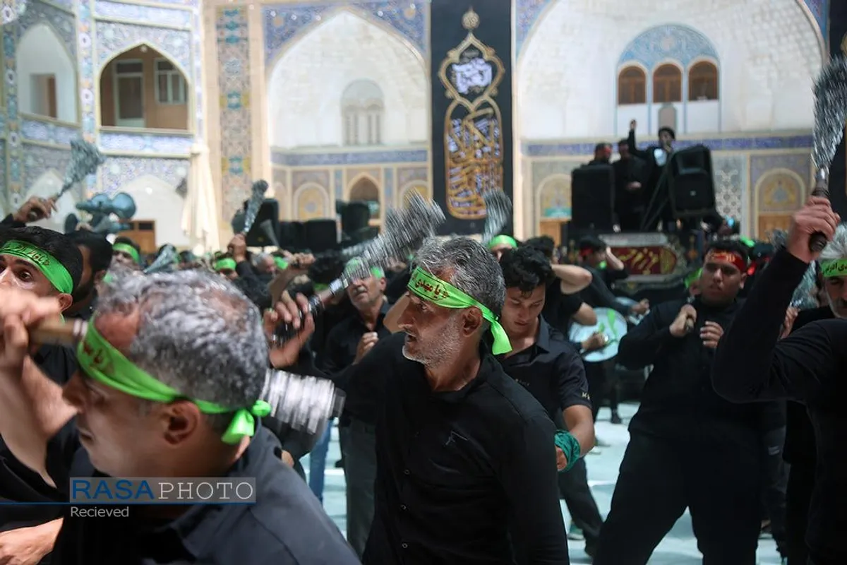 عزاداری روز عاشورا در حرم مطهر کریمه اهلبیت (علیهم&zwnj;السلام)