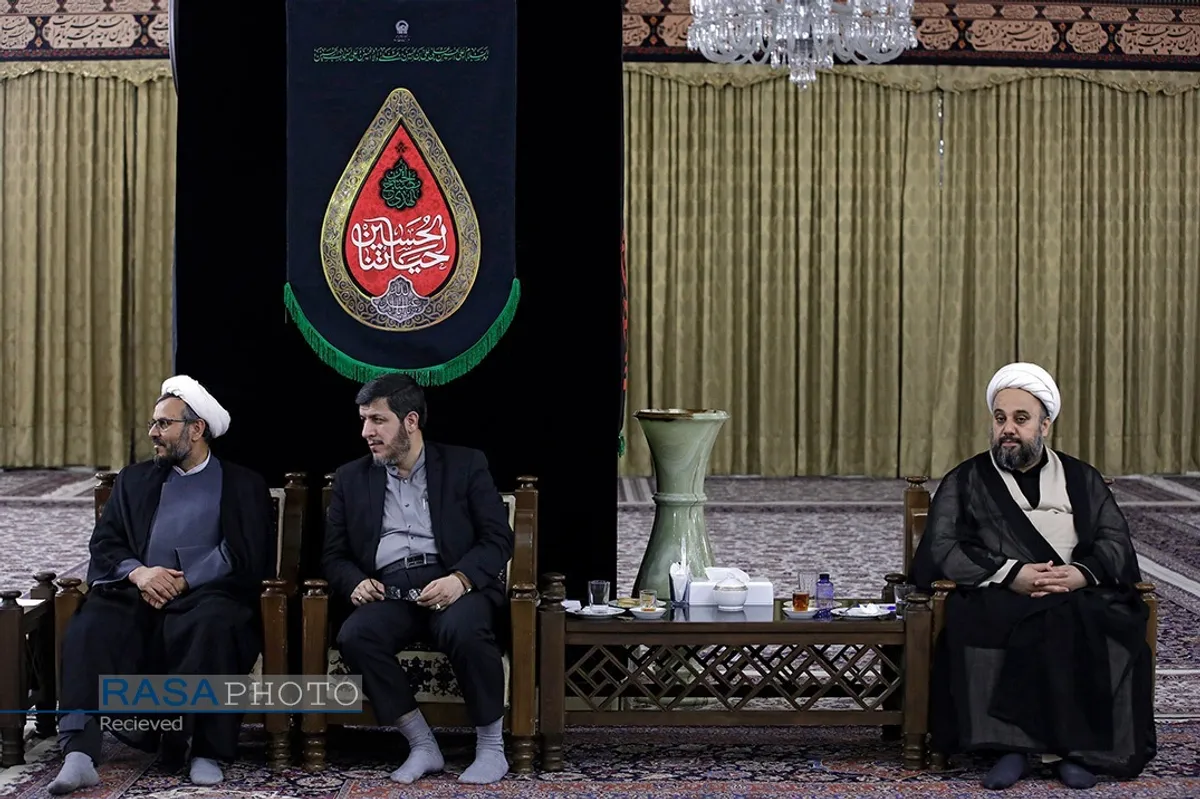 دیدار اساتید مدرسه تابستانه "دارالعلم" طلاب با تولیت آستان قدس رضوی